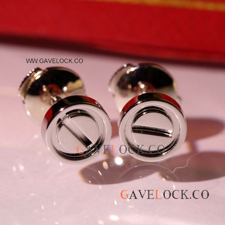 Copy Cartier Love Classique Earring Silver Earring